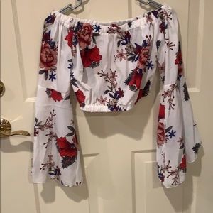 Off the shoulder top